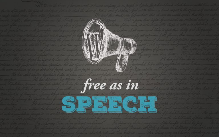 Free as in Speech