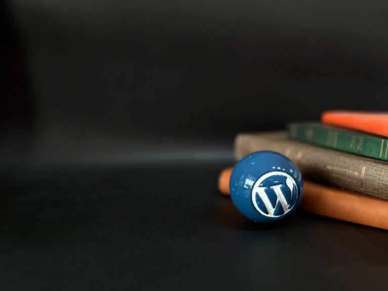 WordPress Blue Ball Wallpaper Collection: Ball and Book
