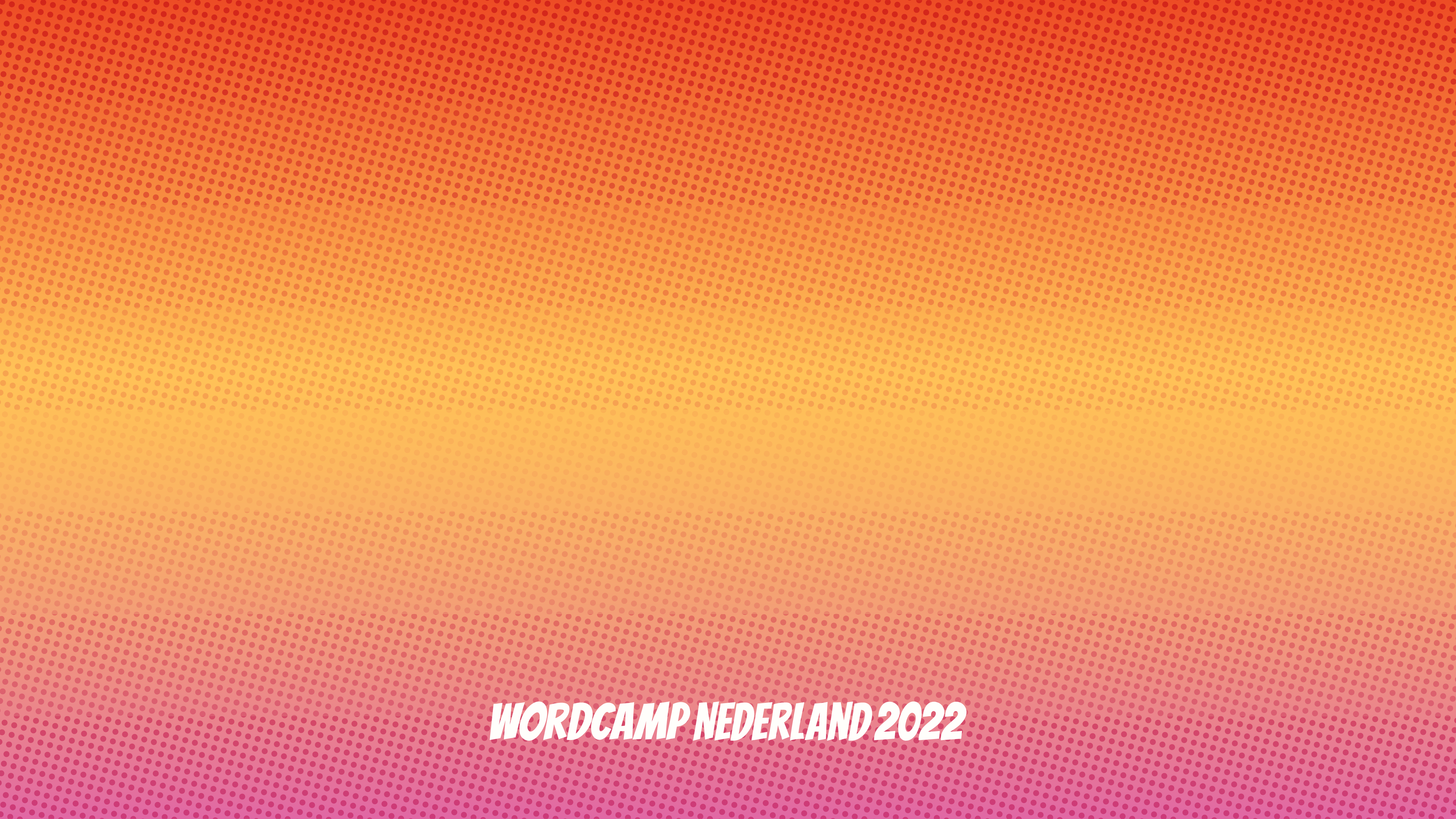 WordCamp Nederland 2022 • background
